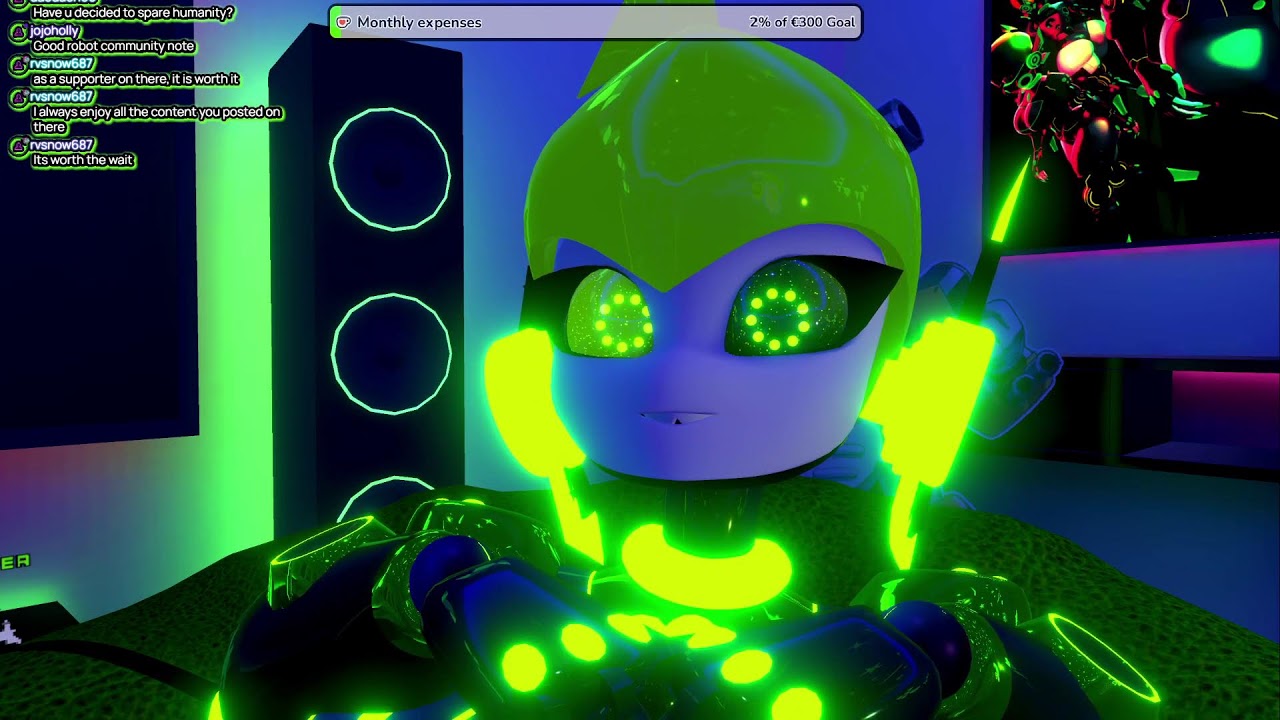 💚【Robot Girl】💚 This unit cannot cease endless mineral consumption 💚