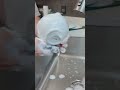ASMR Soap Pump dishes clean with S&T INC kitchen essentials! #asmrclean #asmr #cleaningmotivation