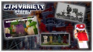 FREE FROM MAPPING (FOR NOW) LETS CATCH UP - CTM Variety Stream (Minecraft Maps)