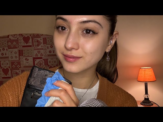 ASMR| Intense Different Gloves Sounds Measures You. Latex || Leather gloves sounds *no talking*