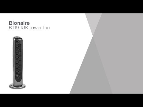 Bionaire BT19-IUK Tower Fan - Black & Silver | Product Overview | Currys PC World