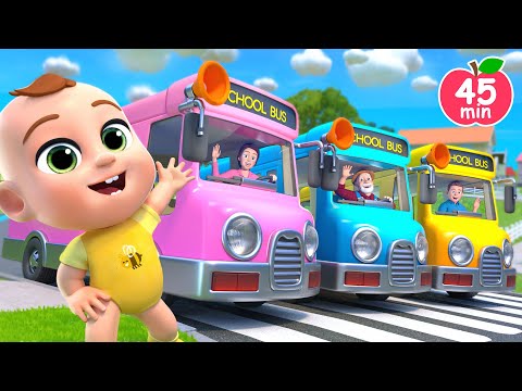 Wheels On The Bus Parents Version MORE Lalafun Nursery Rhymes Kids Songs