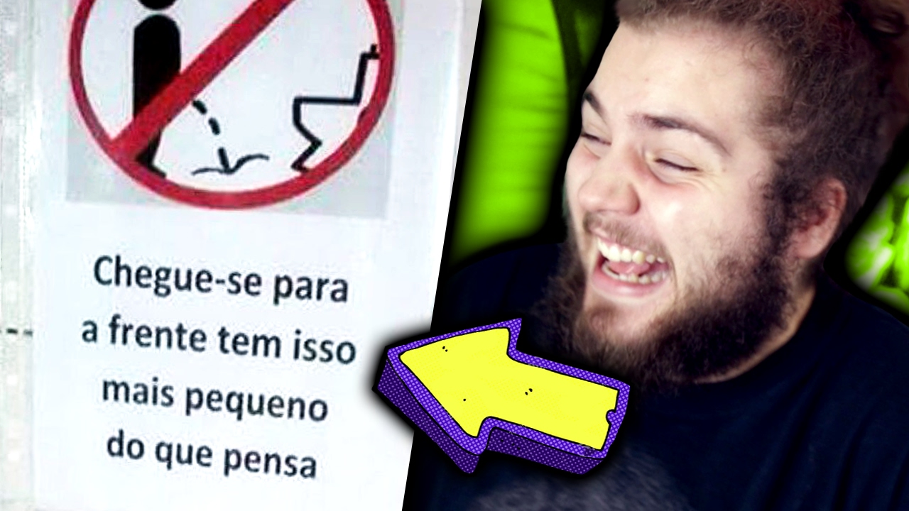 OS LETREIROS MAIS ENGRAÇADOS DE SEMPRE