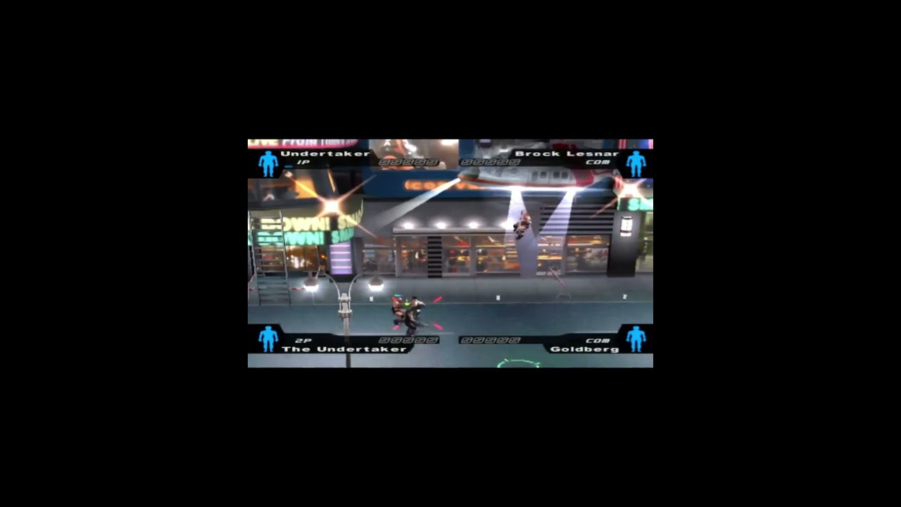 Brock Lesnar Hangs from Helicopter in Hardcore Match Time Square 