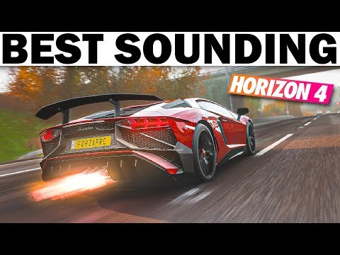 best-sounding-cars-in-forza-horizon-4!