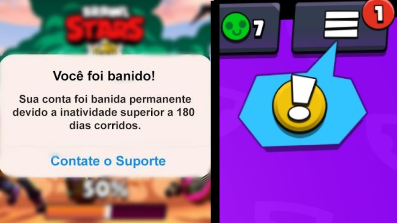 Fui Banido Recebi Esse Aviso Da Supercell No Brawl Stars Youtube - banido no brawl stars