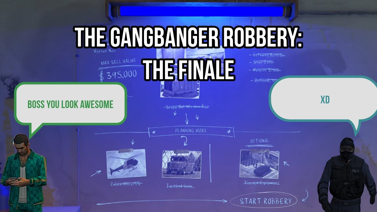 GTA Online Gangbanger Robbery Finale Gameplay Funny Moments YouTube 