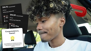 Taking every order Doordash sends me for a whole day