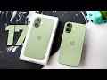 iPhone 17 UNBOXING and Setup - SAGE GREEN!