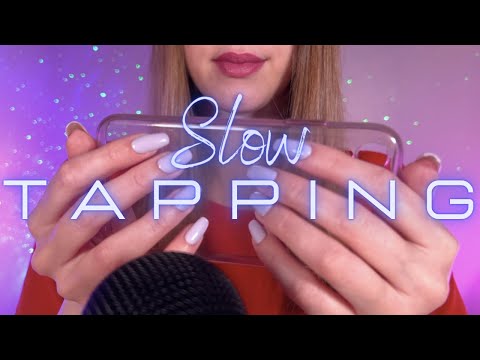 ASMR Slow & Gentle Tapping for Sleep 😴 (no talking)
