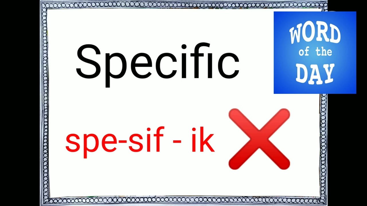 specific pronunciation /mispronounced English words /English pronunciation /@englishtutorial9237