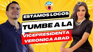 Se la tumban a Verónica Abad con argumentos no jurídicos.