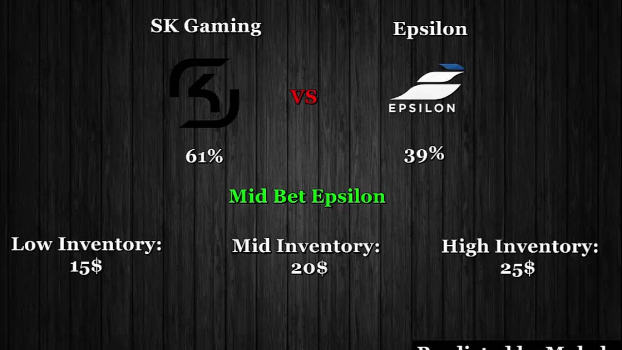 CS GO Bet Predictions:SK Gaming Vs. Epsilon (Bo1) 28.06.2016