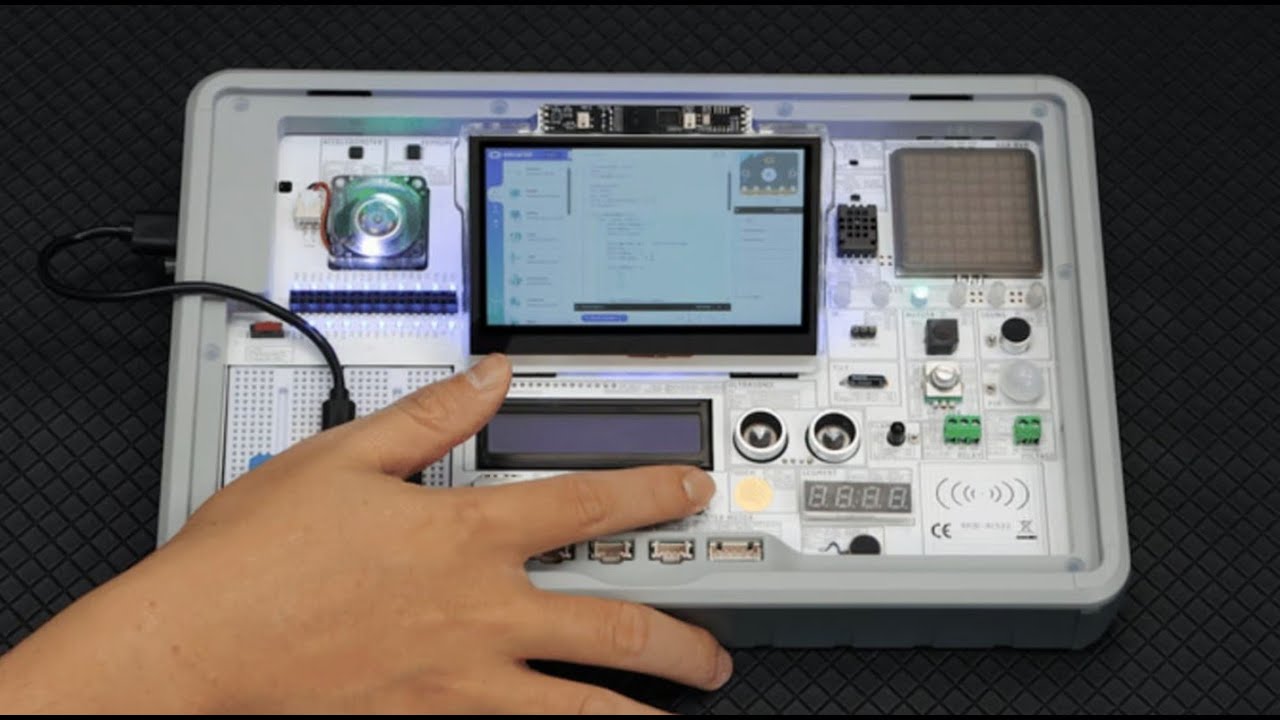 Feature-packed portable learning lab for makers puts AI within reach