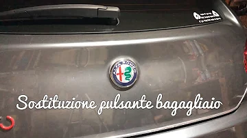 Come aprire bagagliaio Alfa Mito?