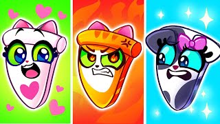 Pizza Emotion  Feelings and Emotion for Kids  PurrPurr Live