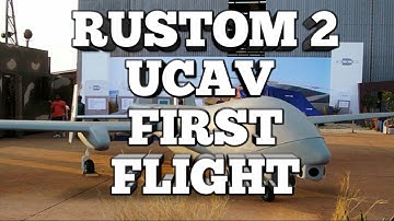DRDO RUSTOM 2 UCAV FIRST FLIGHT HD VIDEO