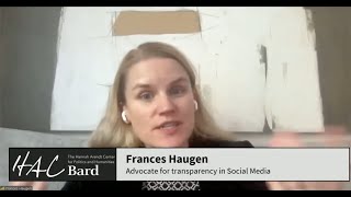 Facebook, Twitter, and the Danger to Public Reason Frances Haugen