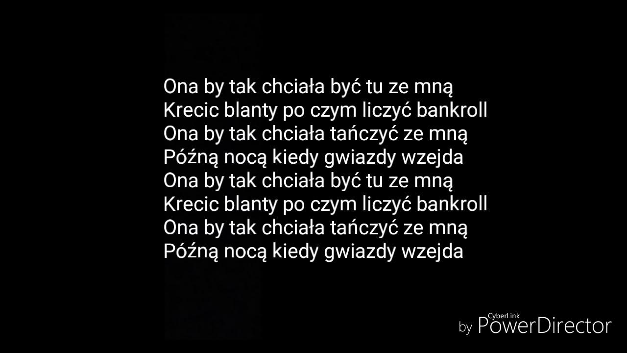 Ronnie Ferreri - ona by tak chciała - tekst