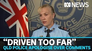 Qld Police Commissioner apologises after Camp Hill car fire comments | ABC News