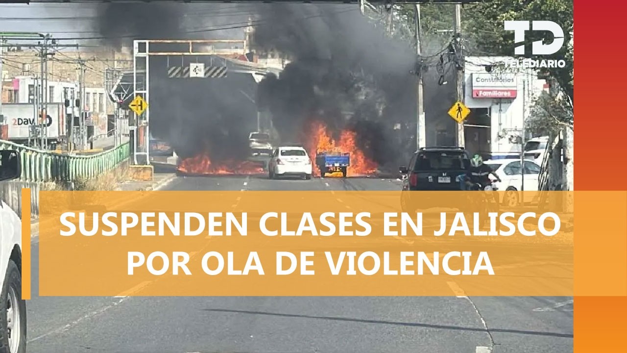 Suspenden clases en Jalisco tras muerte de 'El Mencho' - YouTube