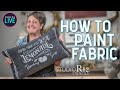 How to Paint Fabric | StudioR12 Stencils | DIY Home Decor | Custom Pillow Cover | Patricia Rawlinson