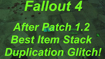 Fallout 4 Best Infinite Items Stack Duplication Glitch After Patch 1.2! (Fallout 4 Glitches)