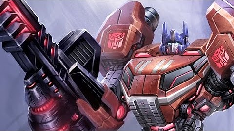 Transformers Fall of Cybertron ps4 Mission 2 Optimus Prime no commentary