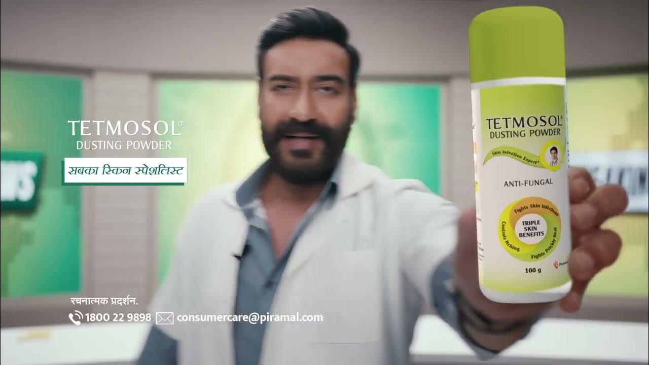 Tetmosol Anti fungal Dusting Powder ft. Ajay Devgn YouTube