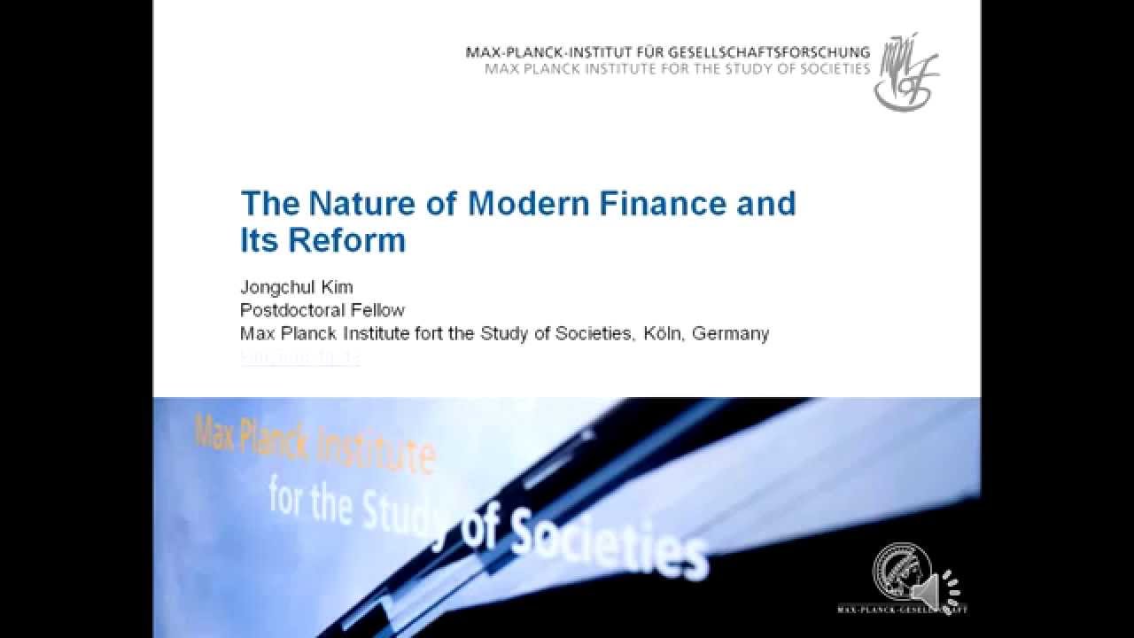 BANKING, MONEY, FINANCE -- Jongchul Kim and John Hamilton Bradford (2011)