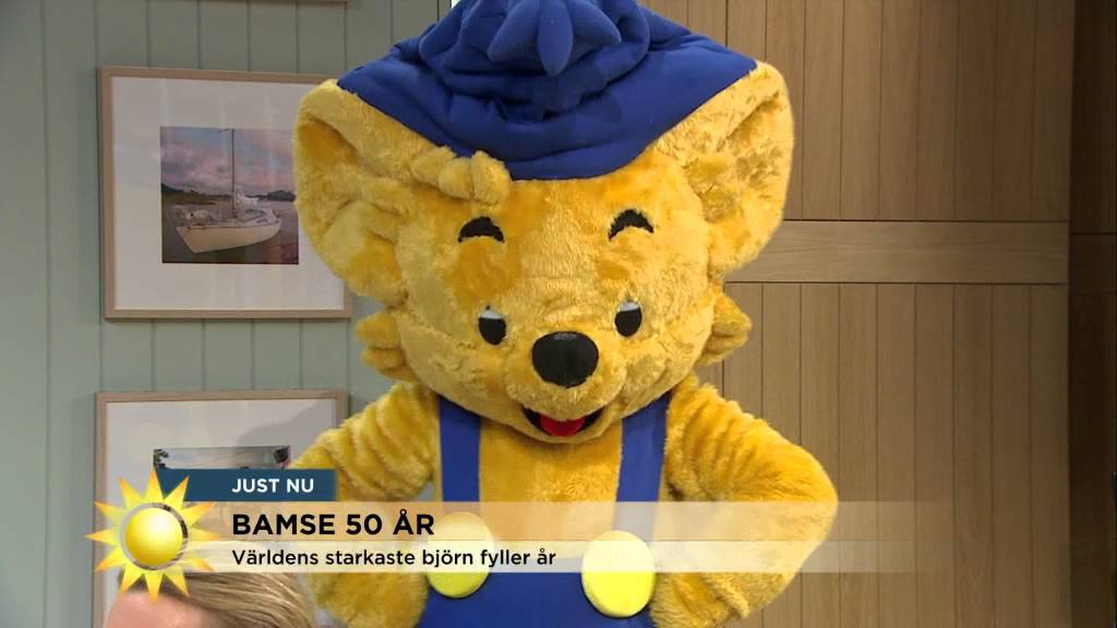 Grattis Bamse: 50 år! - Nyhetsmorgon (TV4)