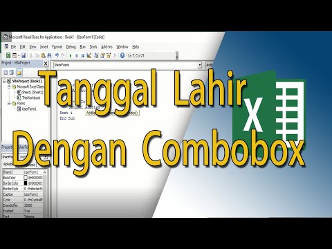 Excel VBA Macro Tutorial #7 Displaying Birth Dates With Comboboxes