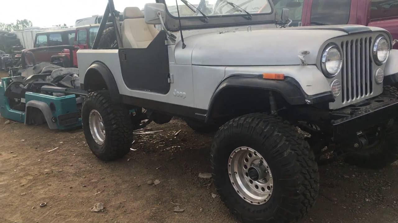 1976-1986 Jeep CJ7 Ford 8.8 Rear Axle 4.56 Gears Front Dana 30 ARB ...