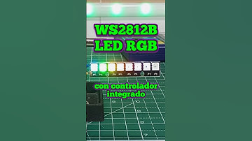 #WS2812B en 50 segundos