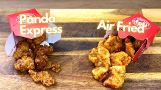 How to Make Panda Express Orange Chicken At Home But Air Fried