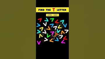 Can You Find The Hidden Letters ? | Test Your Eyes | Eye Test Puzzle #shorts #paheliyan #viral