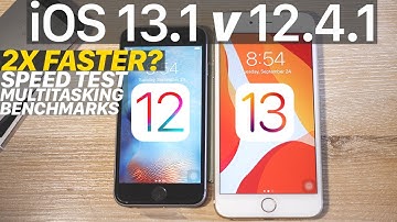 iOS 13.1 vs. iOS 12.4.1 : Speed Test! Really 2x FASTER?