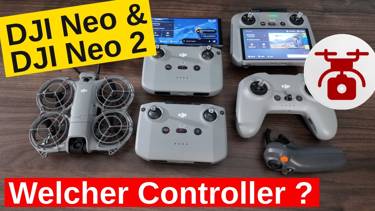 DJI Neo 2 welche Fernbedienung zum Drohne fliegen ? Controller DJI Neo vs. DJI Neo 2 + FPV Goggles