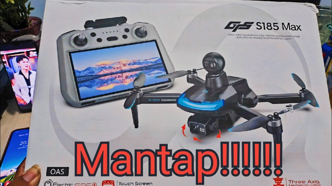 Test Jarak Drone S185 Max || Hasilnya Sangat Memuaskan || Lumayan Buat Liat Kebun
