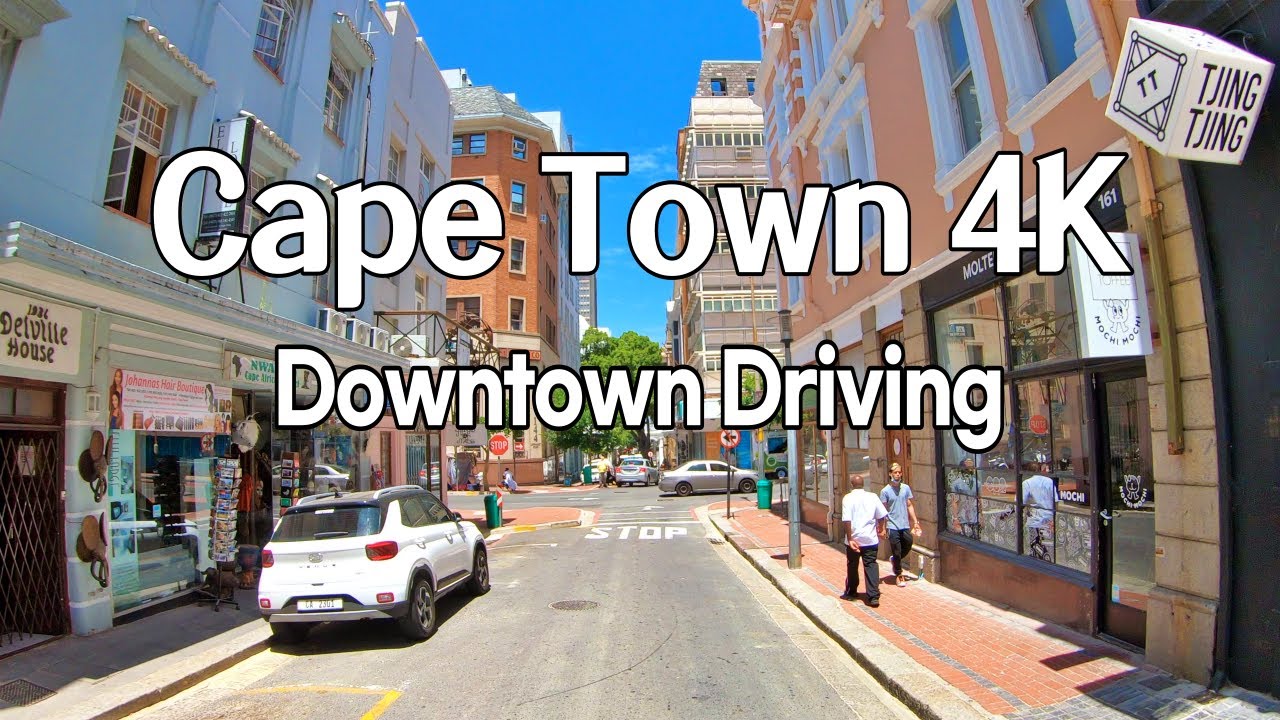 [4K] Cape Town Downtown 4K Driving #2/2 / 케이프타운 다운타운 4K 드라이빙