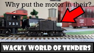 Why Did HO Scale Locomotives Have Motors in the Tender?