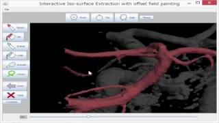 Interactive Volume Segmentation with Threshold Field Painting