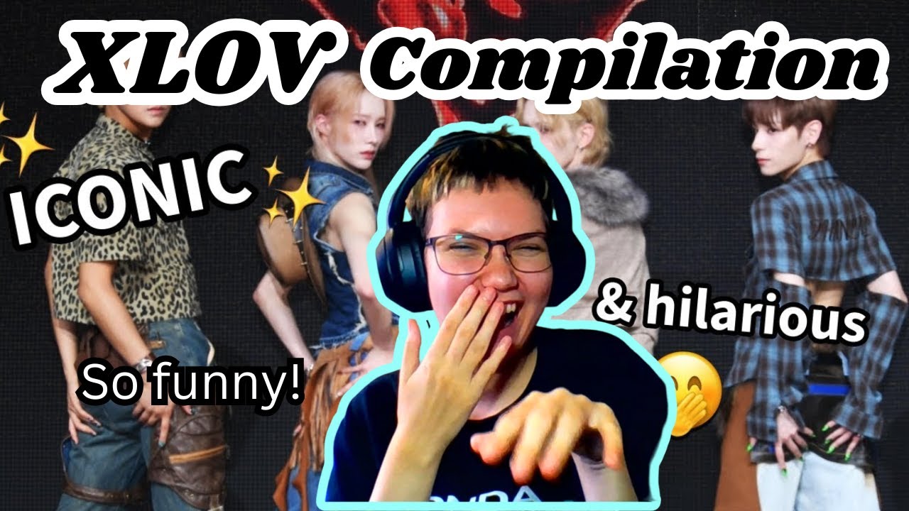 *FUNNY MOMENTS* the most iconic and hilarious k-pop group to debut | XLOV (엑스러브) - FIRST REACTION