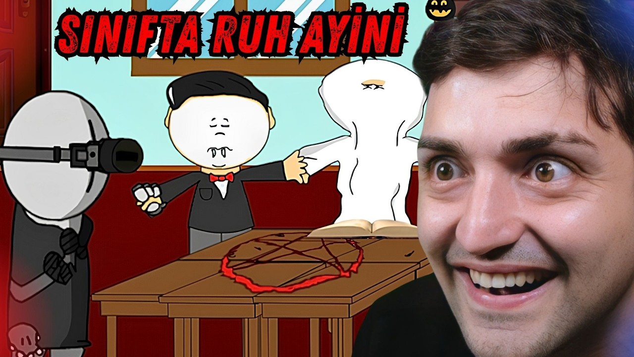 GECE OKULA ŞEYTAN ÇAĞIRMAK ENİMASYONUNU İZLEDİK !