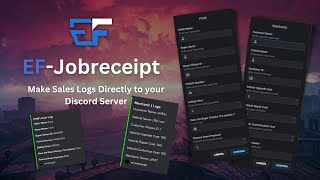 [FREE] EF Job receipt Fivem Script Make your job Sales log direclty to your Discord.