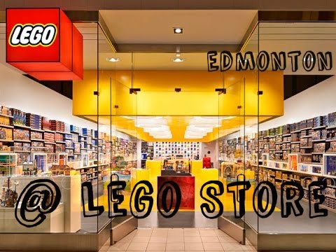 Veda 1 Geeking Out The Lego Store In Edmonton Youtube