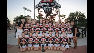 Spirit Athletics Wildcats 2022 Cheer Worlds Finals