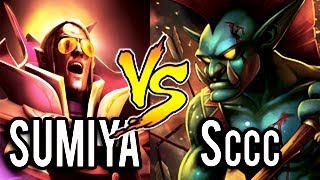WTF is this Sumiya Invoker BOSS Vs Sccc Huskar RAID BOSS Impossible Game Dota 2