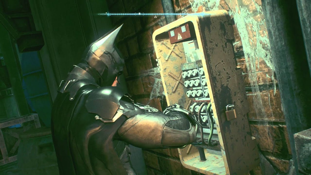 Batman Arkham Knight: Batmóvel puxando elevador,missão Química Ace Salvando  o 2° operário(CC)1080p - YouTube