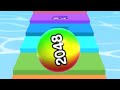 BALL RUN 2048  - All  Levels /Gameplay IOS  (Part 111).